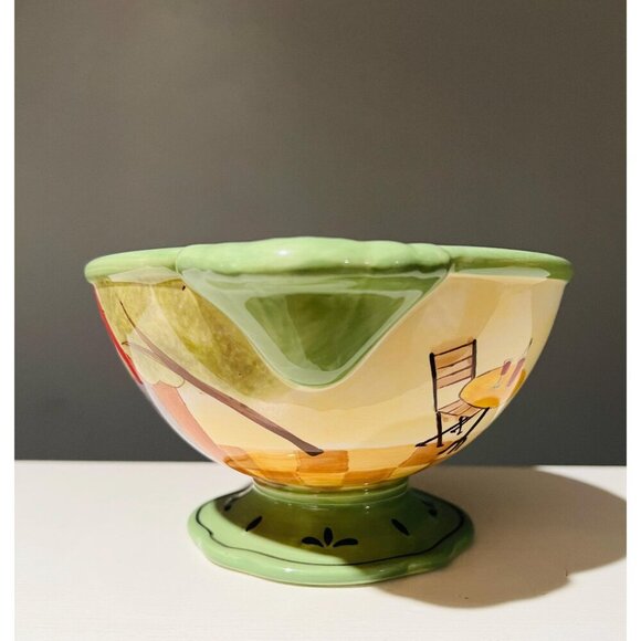 French Cafe Ceramic Mug Bowl Plate Jennifer Brinley| ITEMS SOLD SEPARATELY - Picture 8 of 10